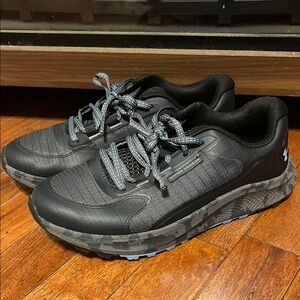 Women’s Under Armour Black and Gray Athletic Shoes